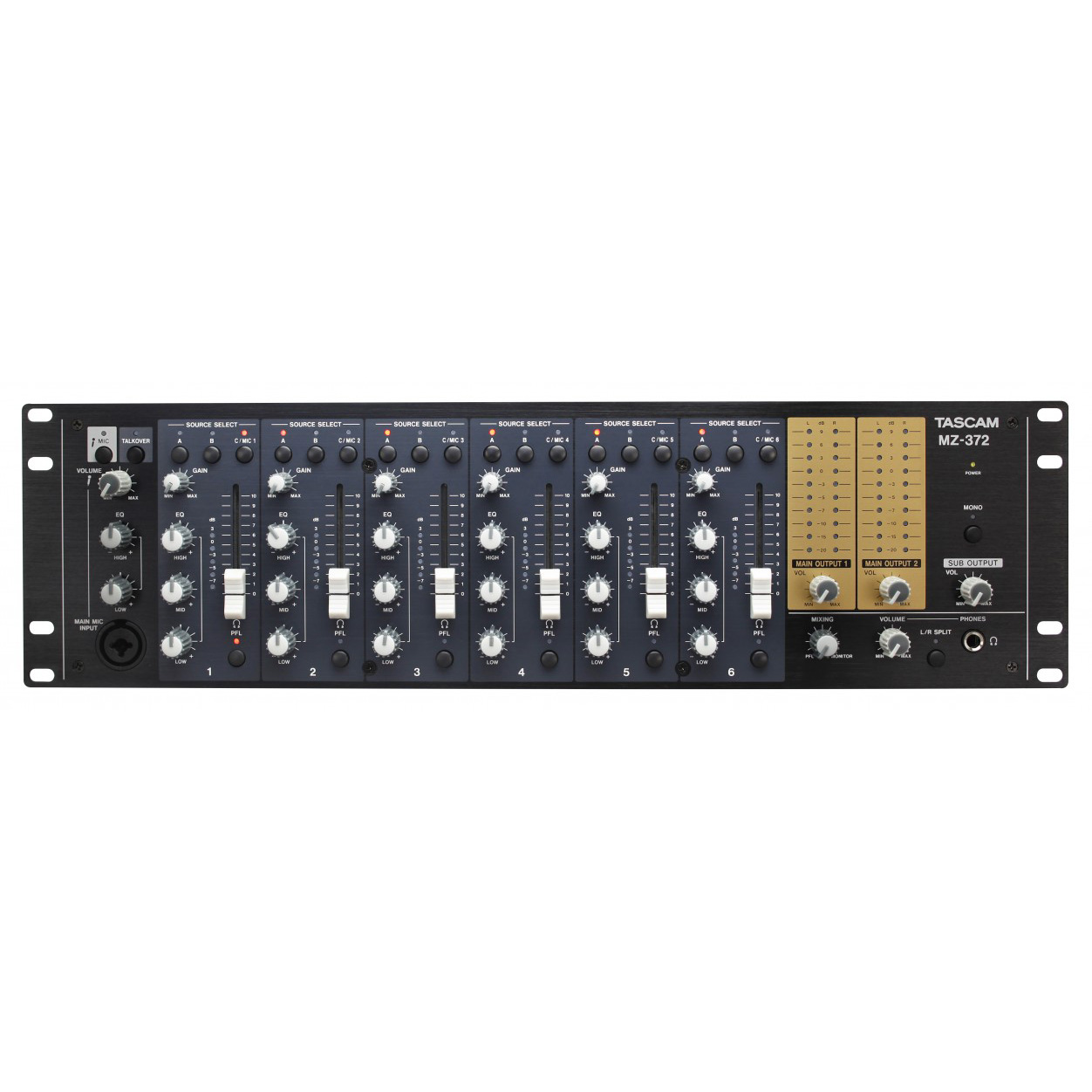 Tascam MZ-372 Аналоговые микшеры